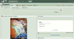 Desktop Screenshot of manako91.deviantart.com