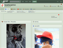 Tablet Screenshot of kanakkanakoren.deviantart.com
