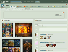 Tablet Screenshot of lediz.deviantart.com