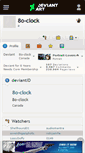 Mobile Screenshot of 8o-clock.deviantart.com