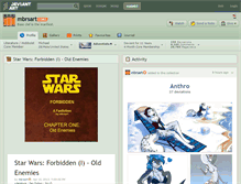 Tablet Screenshot of mbrsart.deviantart.com