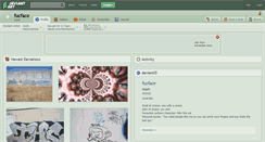 Desktop Screenshot of fucface.deviantart.com