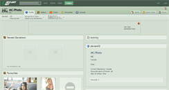 Desktop Screenshot of mc-photo.deviantart.com