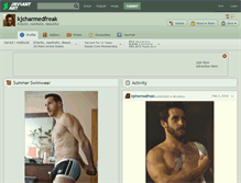 Tablet Screenshot of kjcharmedfreak.deviantart.com