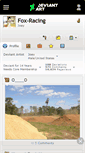 Mobile Screenshot of fox-racing.deviantart.com