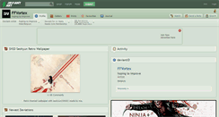 Desktop Screenshot of ffvortex.deviantart.com