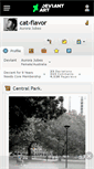 Mobile Screenshot of cat-flavor.deviantart.com