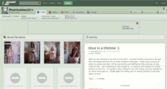 Desktop Screenshot of phoenixashes2011.deviantart.com