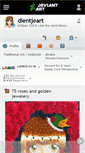 Mobile Screenshot of dientjeart.deviantart.com
