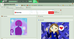 Desktop Screenshot of aliceinacrazyworld.deviantart.com