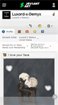 Mobile Screenshot of luxord-x-demyx.deviantart.com