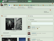 Tablet Screenshot of natiar.deviantart.com