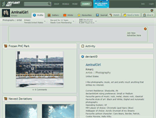 Tablet Screenshot of aminalgirl.deviantart.com