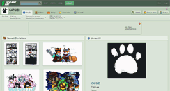 Desktop Screenshot of catgizi.deviantart.com