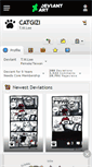 Mobile Screenshot of catgizi.deviantart.com