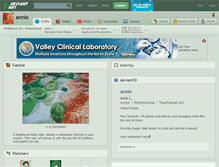 Tablet Screenshot of annio.deviantart.com