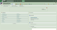 Desktop Screenshot of fanboyandchum.deviantart.com