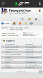 Mobile Screenshot of fanboyandchum.deviantart.com