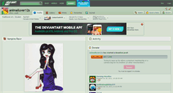 Desktop Screenshot of animalluver12s.deviantart.com