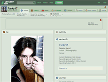 Tablet Screenshot of funky17.deviantart.com