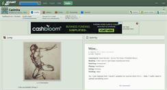 Desktop Screenshot of casimira.deviantart.com