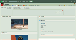 Desktop Screenshot of dy-lanea.deviantart.com