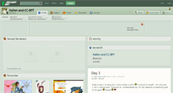 Desktop Screenshot of kallen-and-cc-bff.deviantart.com