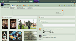 Desktop Screenshot of missaninty.deviantart.com