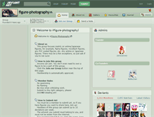 Tablet Screenshot of figure-photography.deviantart.com