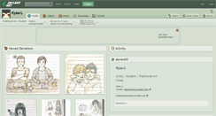 Desktop Screenshot of kyaa-l.deviantart.com