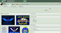 Desktop Screenshot of fawiv.deviantart.com