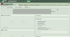 Desktop Screenshot of justasplannedplz.deviantart.com