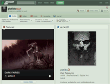 Tablet Screenshot of piofoks.deviantart.com
