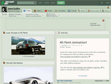 Tablet Screenshot of bencizdim.deviantart.com