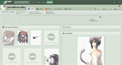 Desktop Screenshot of i-love-dahvie-vanity.deviantart.com