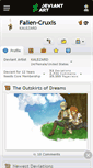 Mobile Screenshot of fallen-cruxis.deviantart.com