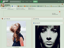 Tablet Screenshot of ameera.deviantart.com