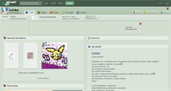 Desktop Screenshot of kolidea.deviantart.com