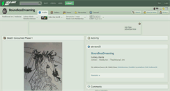 Desktop Screenshot of boundlessdreaming.deviantart.com