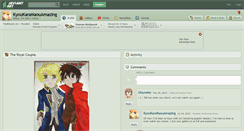 Desktop Screenshot of kyoukaramaouamazing.deviantart.com