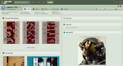 Desktop Screenshot of carlos1170.deviantart.com