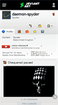 Mobile Screenshot of daemon-spyder.deviantart.com