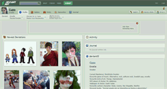 Desktop Screenshot of cuzo.deviantart.com