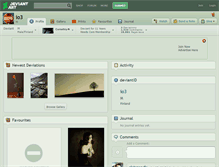 Tablet Screenshot of io3.deviantart.com