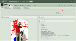 Desktop Screenshot of hauni.deviantart.com