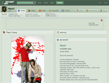 Tablet Screenshot of hauni.deviantart.com