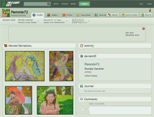 Tablet Screenshot of pammie72.deviantart.com