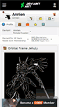 Mobile Screenshot of annien.deviantart.com