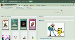 Desktop Screenshot of djchowdergenogod21.deviantart.com