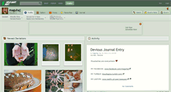 Desktop Screenshot of maguhaj.deviantart.com